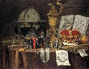 Evert Collier Vanitas Still Life oil painting artist